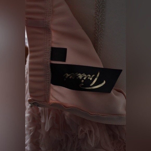 Trixxi Girl light pink strapless babydoll dress - Picture 4 of 5